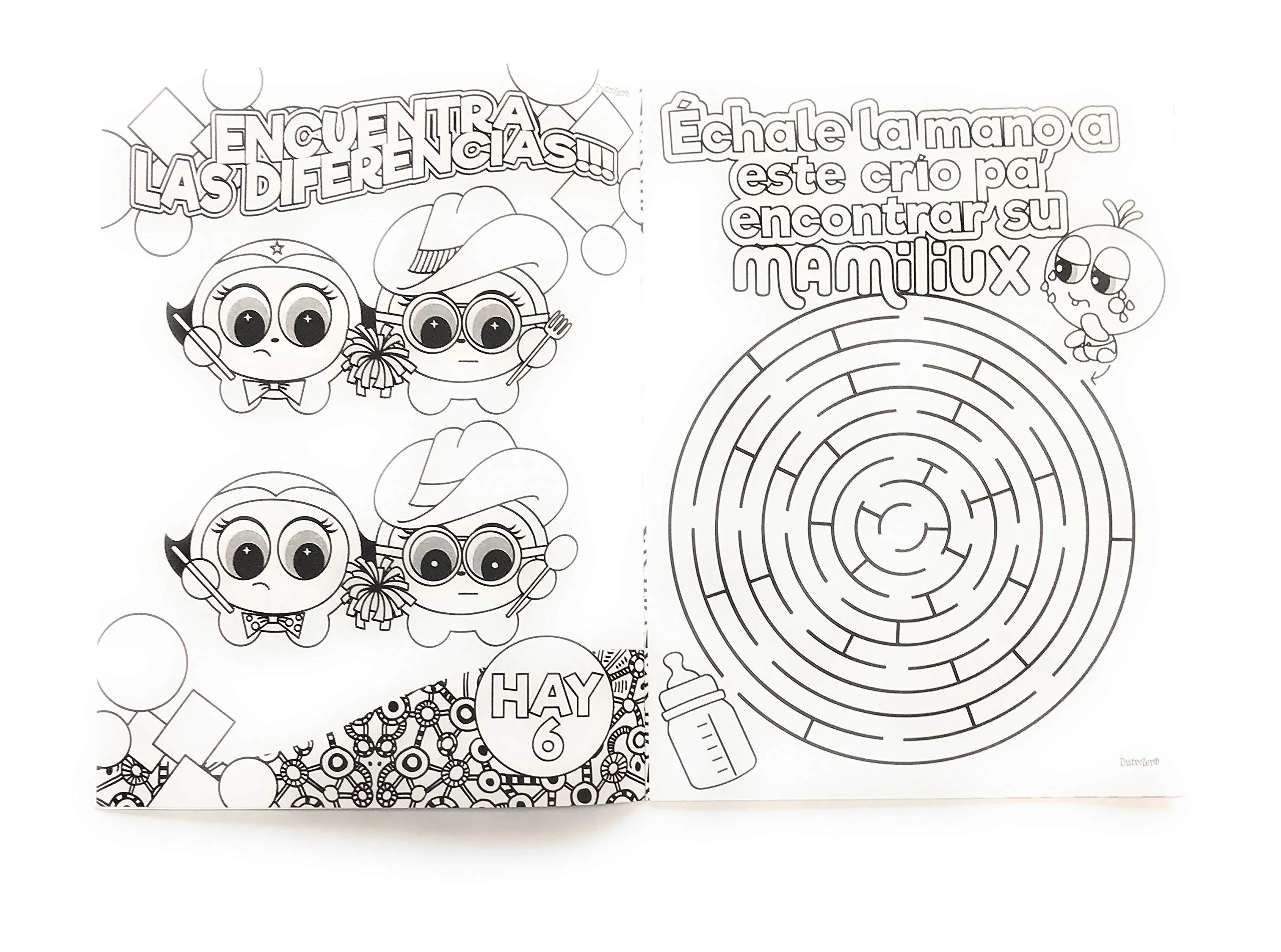 Distroller neonato kit de 2 libros para colorear con actividades. Cuadernos de colorear para niñas de 16 páginas cada uno. Aprendizaje, entretenimiento y mucha diversión. ksi-merito. Estimular motricidad fina, creatividad, memoria, lecto-escritura. Distroller neonato kit de 2 libros para colorear con actividades. Cuadernos de colorear para niñas de 16 páginas cada uno. Aprendizaje, entretenimiento y mucha diversión. ksi-merito. Estimular motricidad fina, creatividad, memoria, lecto-escritura.