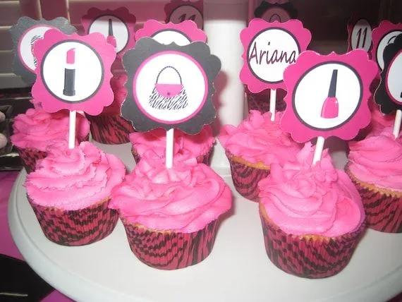 Primeros DIVA Hot Pink Zebra Spa Fashionista por ICandyEvents Primeros DIVA Hot Pink Zebra Spa Fashionista por ICandyEvents