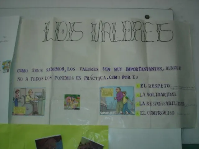 DIVERSAS PROBLEMÁTICAS SOCIALES: CARTELERA VALORES 2010