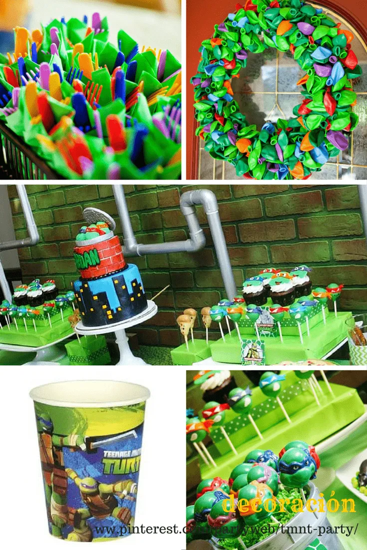 DIVERSIÓN PARA TODOS: LAS TORTUGAS NINJA!!! | Party Ideas From ...