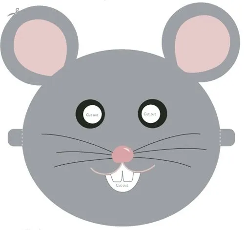 Caretas de animales para imprimir y colorear - Imagui Caretas de animales para imprimir y colorear - Imagui