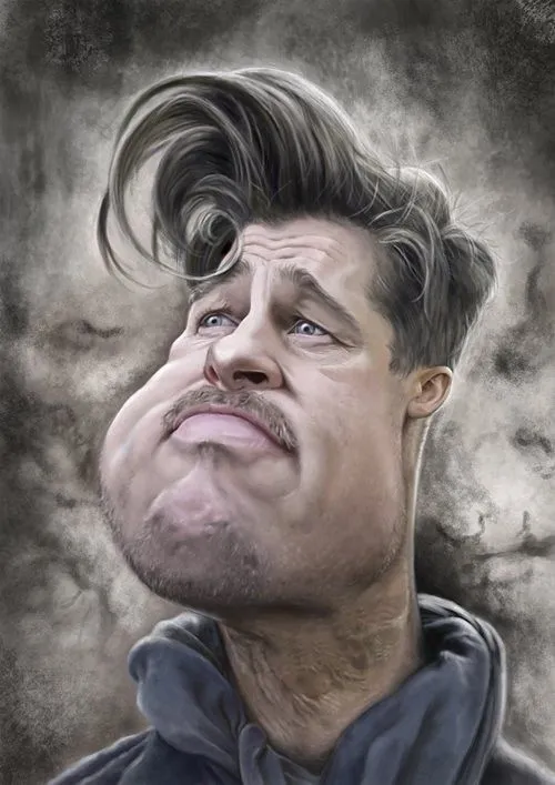 Divertidas caricaturas de los grandes actores de Hollywood ... Divertidas caricaturas de los grandes actores de Hollywood ...