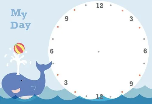 Divertidas fichas sobre las horas del día | MI MAMÁ TIENE UN BLOG Divertidas fichas sobre las horas del día | MI MAMÁ TIENE UN BLOG