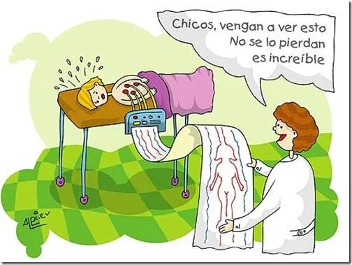 Cosas divertidas: humor gráfico médicos