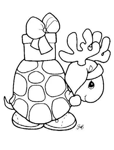 DIVERTIDAS TORTUGAS PARA PINTAR