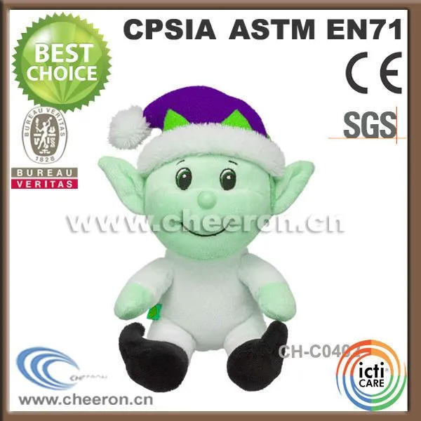 Divertido y sorprendente de peluche de felpa duende de la navidad ... Divertido y sorprendente de peluche de felpa duende de la navidad ...