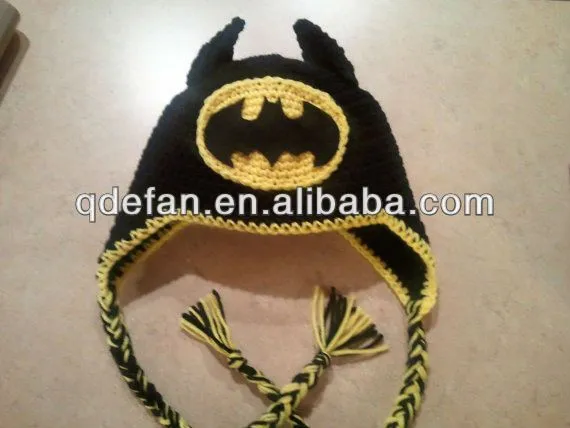 9 Divertidos gorros tejidos a crochet de batman | Gorros tejidos 9 Divertidos gorros tejidos a crochet de batman | Gorros tejidos