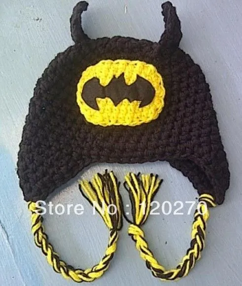 9 Divertidos gorros tejidos a crochet de batman | Gorros tejidos