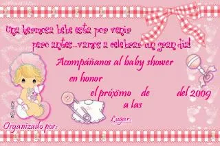 ... Creaciones: ** Invitación de Precious Moments para Imprimir ... Creaciones: ** Invitación de Precious Moments para Imprimir
