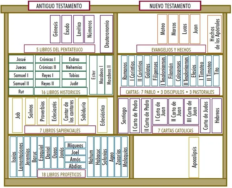 Division de la biblia - Imagui