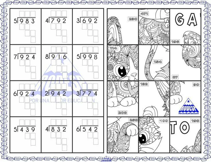 Divisiones con 3 cifras en 2023 | Ejercicios de divisiones, Divisiones  matematicas, Divisiones primaria