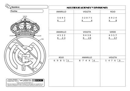 Divisiones de dos cifras sin resolver - Imagui
