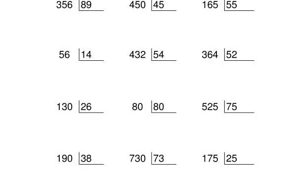 Divisiones por dos cifras ejercicios - Imagui