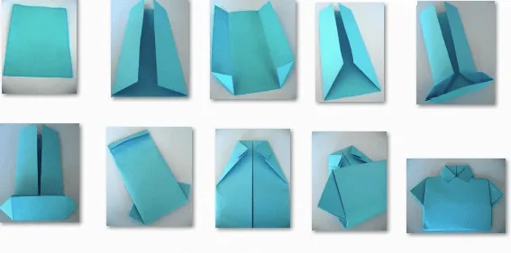DIY #6: Camisa de dinheiro/ Origami T-shirt | A Vida Que Levo DIY #6: Camisa de dinheiro/ Origami T-shirt | A Vida Que Levo