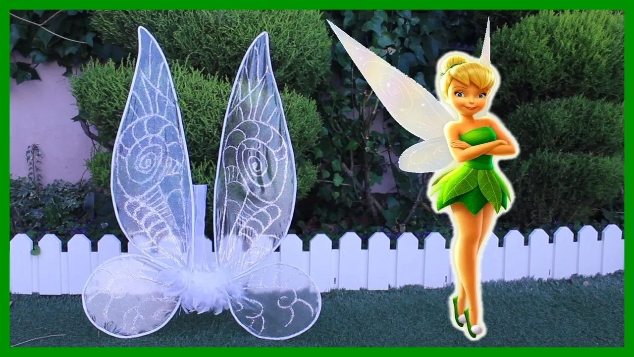DIY-ALAS DE HADA CAMPANILLA/ TINKERBELL/ CARNAVAL/ HALLOWEEN - YouTube DIY-ALAS DE HADA CAMPANILLA/ TINKERBELL/ CARNAVAL/ HALLOWEEN - YouTube