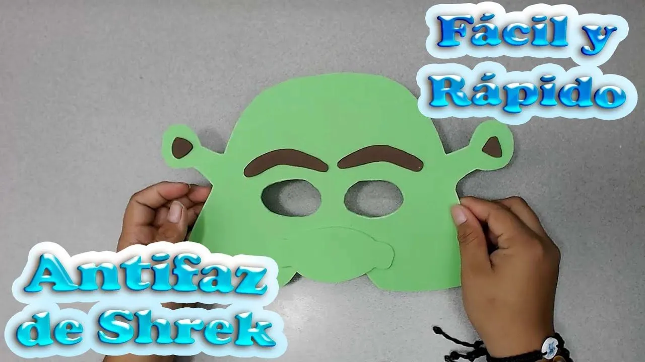 ◇◇DIY◇◇ Como hacer un Antifaz o Máscara de Shrek de foamy fácil y rápido - YouTube ◇◇DIY◇◇ Como hacer un Antifaz o Máscara de Shrek de foamy fácil y rápido - YouTube