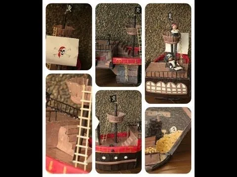 DIY - Barco pirata - YouTube