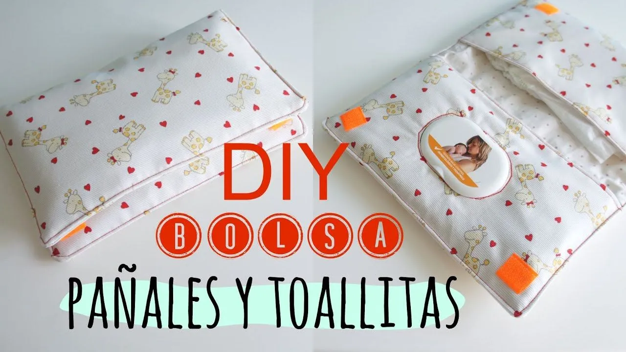 DIY. Bolsa para pañales y toallitas de bebe. Pinafili Films - YouTube DIY. Bolsa para pañales y toallitas de bebe. Pinafili Films - YouTube