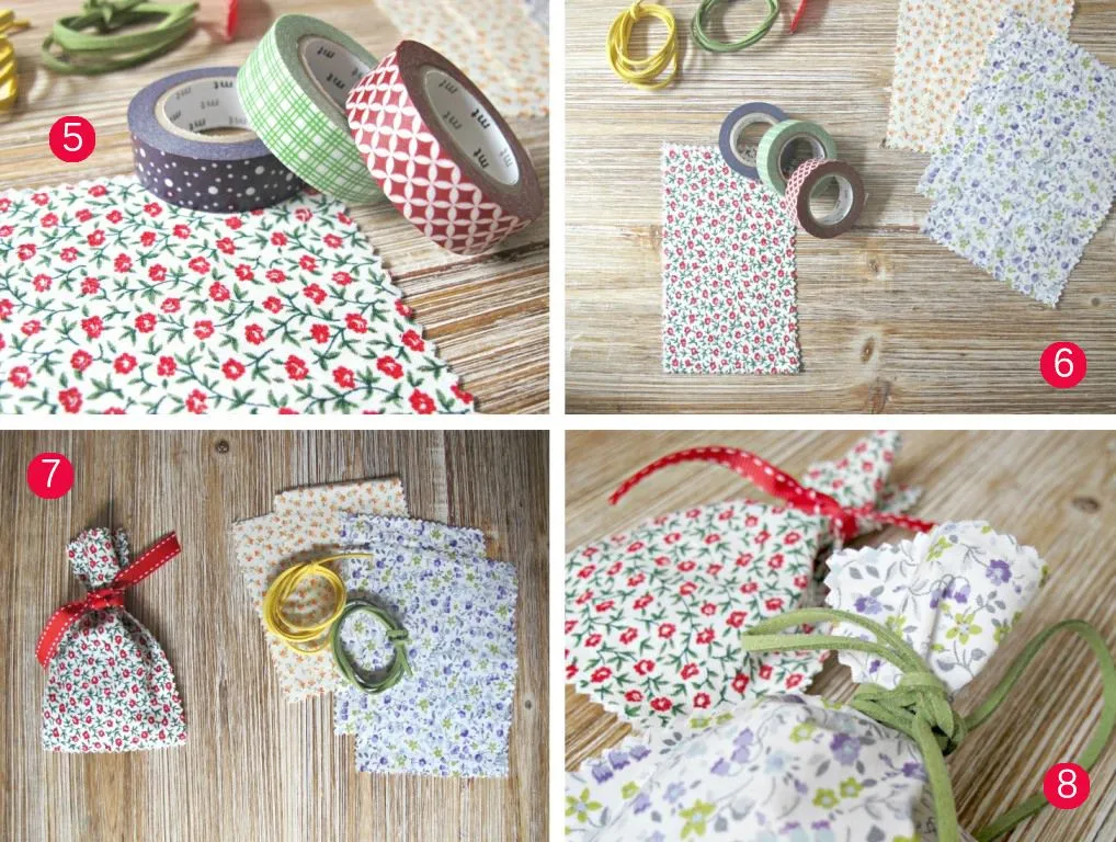 DIY Cómo hacer bolsa de tela sin coser | el taller de las cosas ... DIY Cómo hacer bolsa de tela sin coser | el taller de las cosas ...