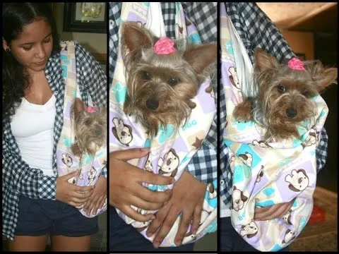 DIY Bolso para llevar tu PERRITO!!! - YouTube DIY Bolso para llevar tu PERRITO!!! - YouTube