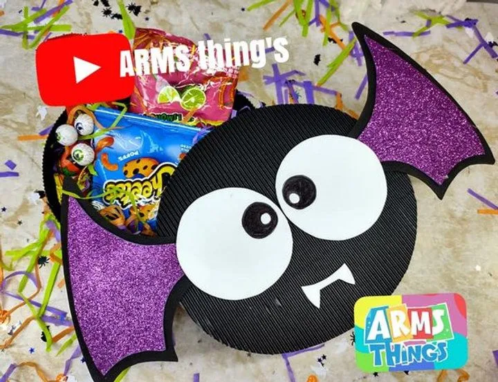 DIY: Cajita decorada Murcielago Halloween✨// Hazlo tu mismo ❤️ DIY: Cajita decorada Murcielago Halloween✨// Hazlo tu mismo ❤️