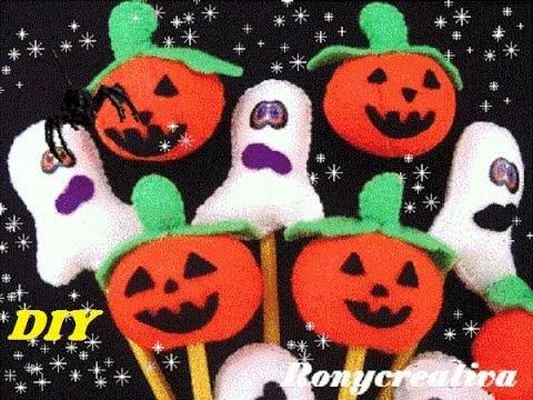 DIY: Calabazas y fantasmas para HALLOWEEN / HALLOWEEN IDEAS - YouTube DIY: Calabazas y fantasmas para HALLOWEEN / HALLOWEEN IDEAS - YouTube