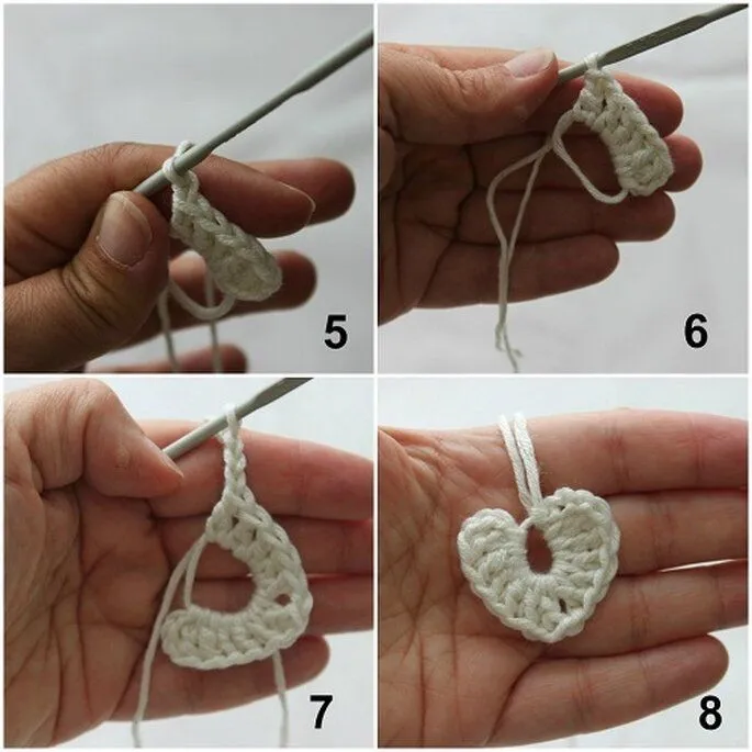DIY: Corazones de ganchillo para decorar tu boda