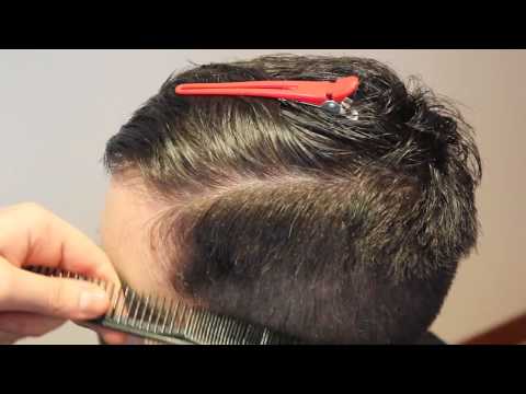 DIY CORTE DE PELO CHICO (RAYA A UN LADO) - YouTube