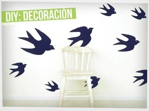 DIY: Decora tu pared sin pintar - YouTube