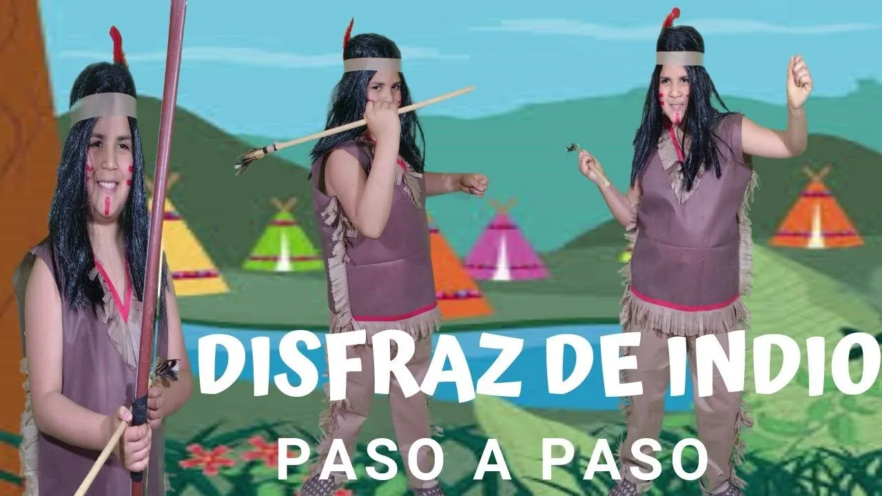 DIY. COMO HACER Disfraz de INDIO o ABORIGEN para niño Súper fácil y rápido. #disfrazhalloween - YouTube DIY. COMO HACER Disfraz de INDIO o ABORIGEN para niño Súper fácil y rápido. #disfrazhalloween - YouTube