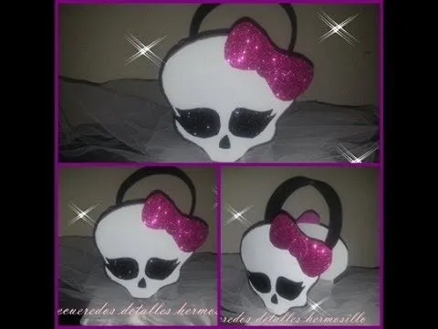 DIY como hacer Dulcero monster high de fomy - YouTube DIY como hacer Dulcero monster high de fomy - YouTube