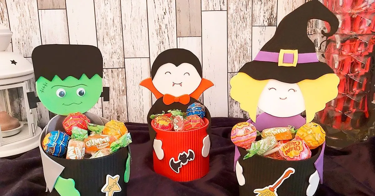 DIY: 3 Dulceros Halloween para niños fáciles y originales | Fixo Kids DIY: 3 Dulceros Halloween para niños fáciles y originales | Fixo Kids