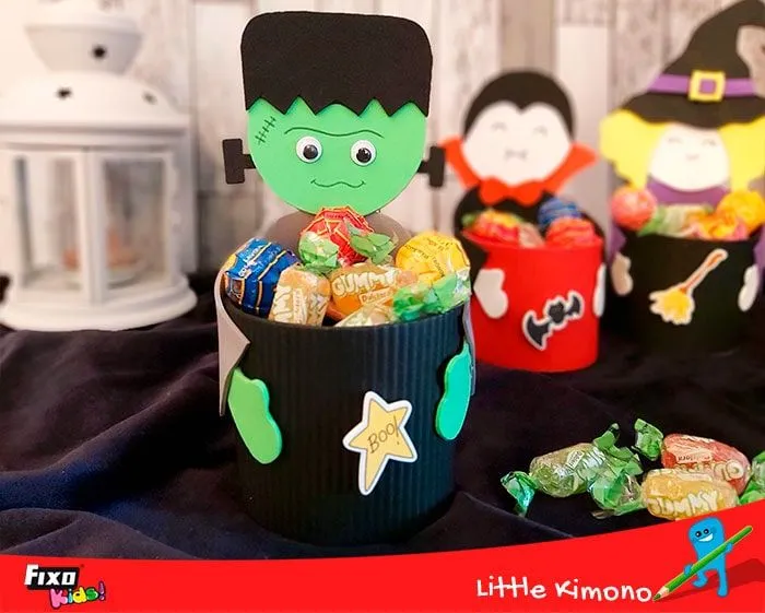 DIY: 3 Dulceros Halloween para niños fáciles y originales | Fixo Kids DIY: 3 Dulceros Halloween para niños fáciles y originales | Fixo Kids