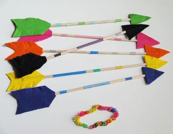 DIY flechas de indios, taller de CreaCtividad abril | Blog F de ... DIY flechas de indios, taller de CreaCtividad abril | Blog F de ...