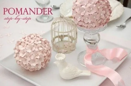 Diy flor de papel para decorar - Foro Manualidades para bodas ...