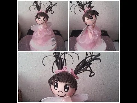 DIY Como hacer Fofucha Angelita - YouTube
