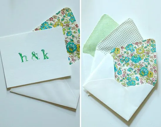 Diy: Forra con tela los sobres de las invitaciones : LaNoviaNovata. Diy: Forra con tela los sobres de las invitaciones : LaNoviaNovata.