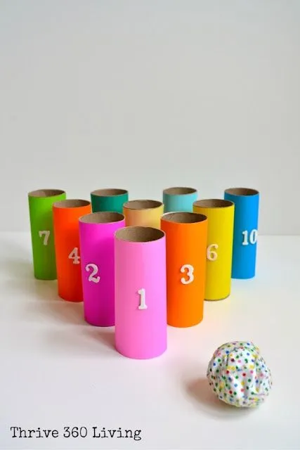 DIY: juego de bolos con botellas recicladas para divertirse este ...
