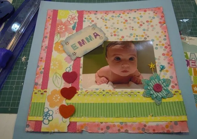 DIY: Cómo hacer una lámina infantil para enmarcar con la técnica ...
