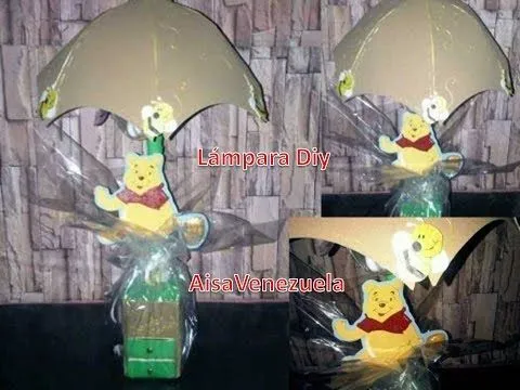 DIY lampara de winnie de pooh II para tu habitación X - YouTube DIY lampara de winnie de pooh II para tu habitación X - YouTube