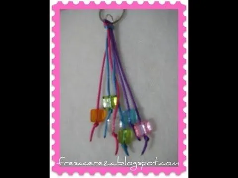 DIY Llavero muy fácil de cola de rata - YouTube DIY Llavero muy fácil de cola de rata - YouTube