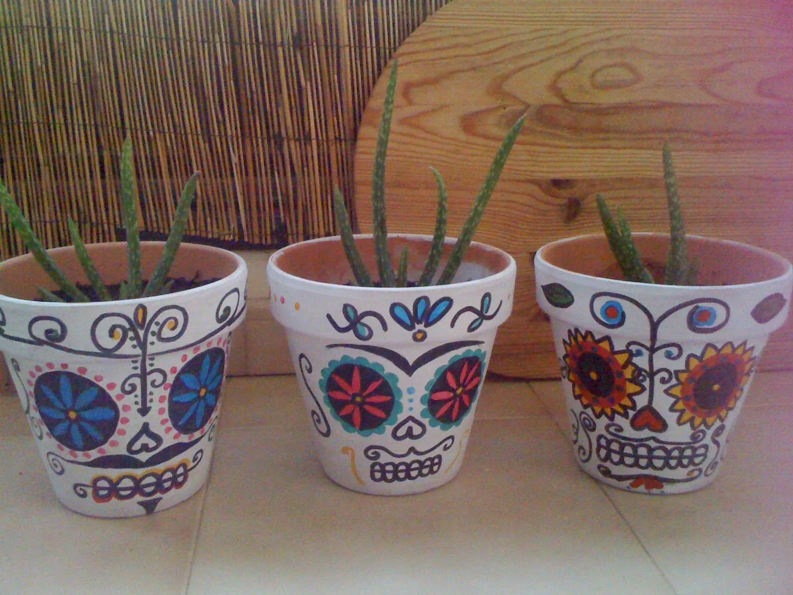 DIY Maceta Calavera Sugar Skull, Día de Muertos, Halloween | La ...