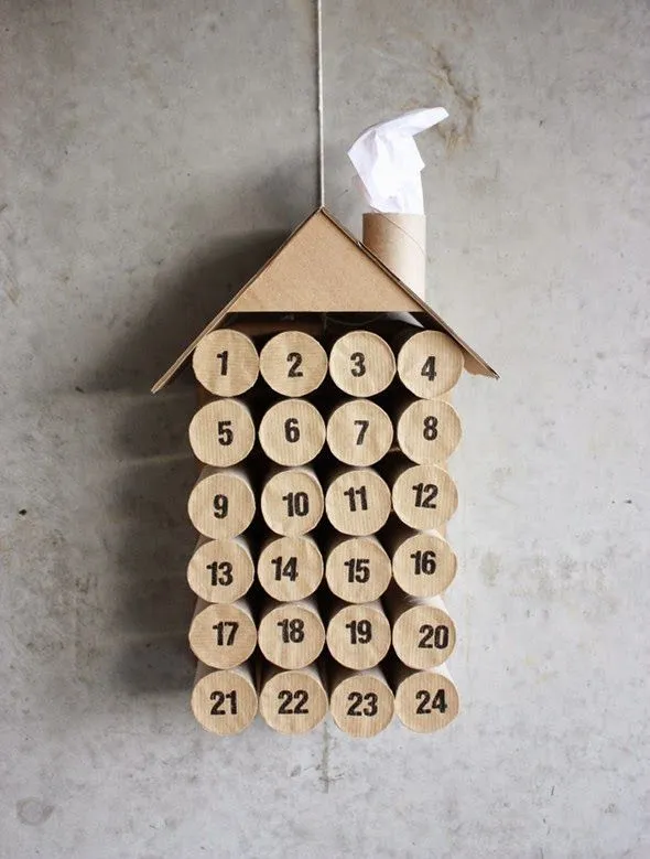 Diy: Manualidades con Tubos de Papel para Navidad Diy: Manualidades con Tubos de Papel para Navidad