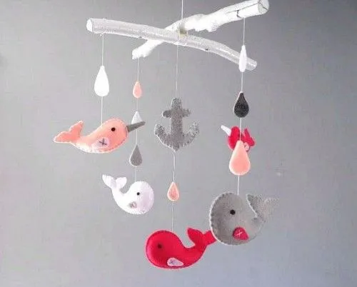 DIY Mobile bébé | sewing and yarn | Pinterest | Mobiles, Whale ... DIY Mobile bébé | sewing and yarn | Pinterest | Mobiles, Whale ...