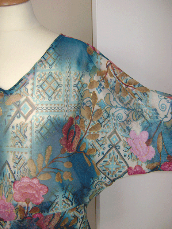 DIY Moda, Complementos y Decoración: Blusa estampada con manga ... DIY Moda, Complementos y Decoración: Blusa estampada con manga ...