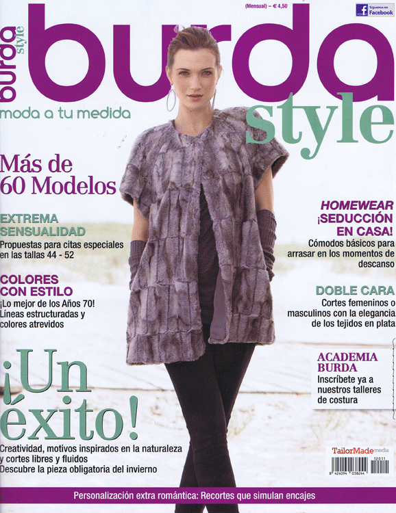DIY Moda, Complementos y Decoración: Burda Style - Noviembre 2012 DIY Moda, Complementos y Decoración: Burda Style - Noviembre 2012