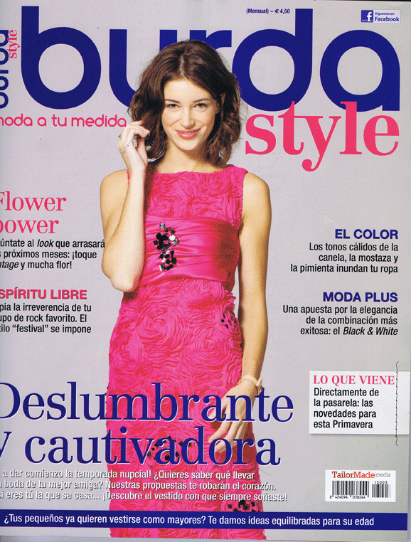 DIY Moda, Complementos y Decoración: Revista Burda Style - Marzo 2013 DIY Moda, Complementos y Decoración: Revista Burda Style - Marzo 2013
