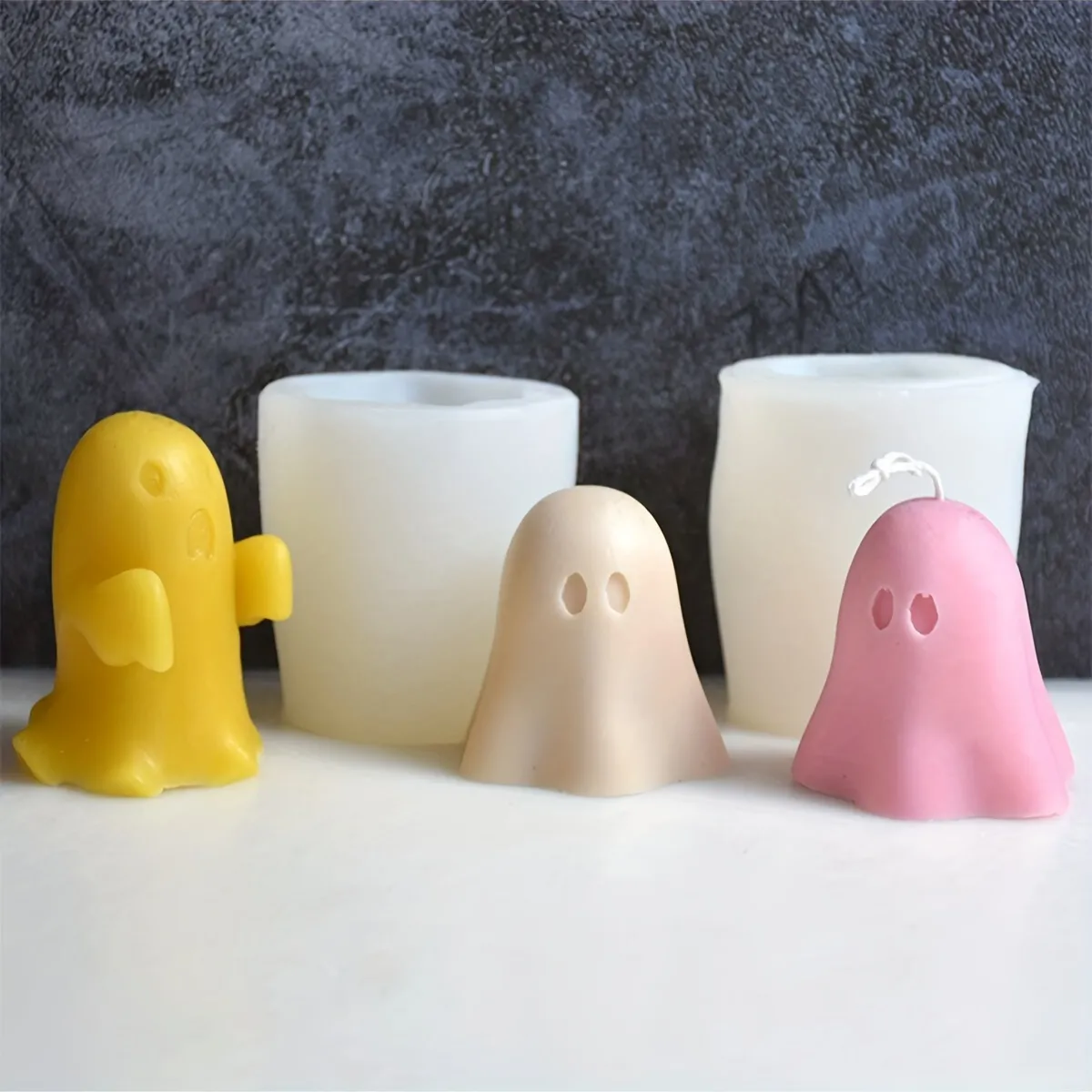 Diy Moldes Para Velas De Fantasmas Y Monstruos De Halloween, Marionetas De  Cara De Fantasma, Jabón Hecho A Mano, Velas De Aromaterapia, Moldes De  Silicona | Las Mejores Ofertas Diarias De Hoy |