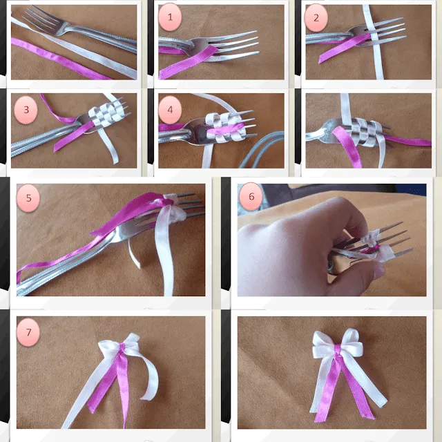 Como hacer un moño con un tenedor - Imagui