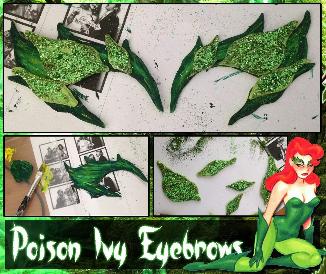 DIY: Poison Ivy Costume Eyebrows - Style Within Grace | Poison ivy costumes, Ivy costume, Poison ivy halloween costume DIY: Poison Ivy Costume Eyebrows - Style Within Grace | Poison ivy costumes, Ivy costume, Poison ivy halloween costume